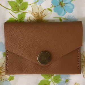 Handmade Elegant Tan Genuine Leather Wallet